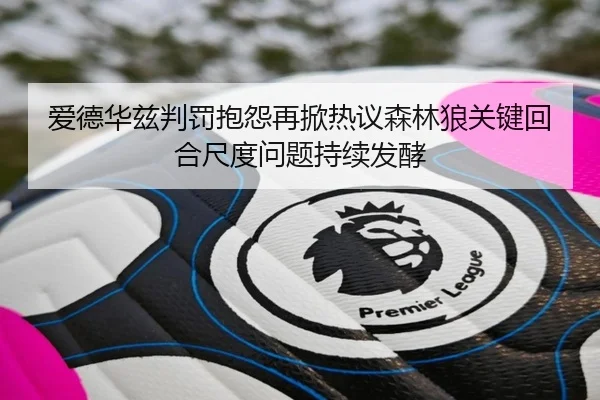 爱德华兹判罚抱怨再掀热议森林狼关键回合尺度问题持续发酵