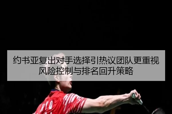 约书亚复出对手选择引热议团队更重视风险控制与排名回升策略